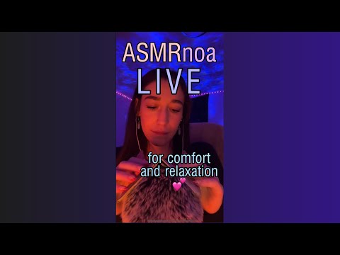 ASMRnoa | asmr for sleep and relaxation 💕| live #57