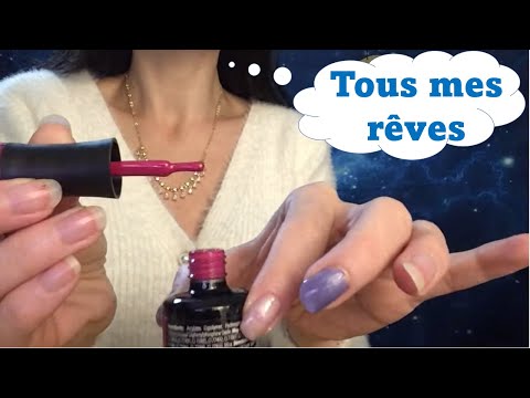 ASMR * Mes rêves ... et manucure Madamglam