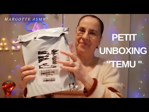 Asmr français, petit Unboxing " Temu "