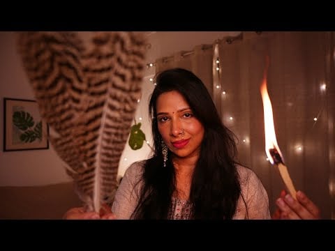 Reiki Deep Cleanse for Anxiety & Overthinking | Palo Santo, Feather Sweep, Tuning Fork Reset
