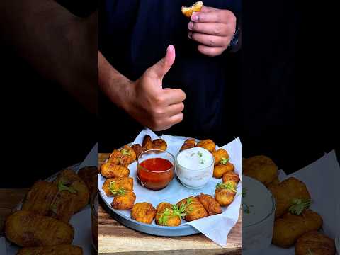 Crispy Potato bitesInstant snacks #shorts#asmrcooking #food #cooking #streetfood #potatobites