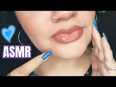 ASMR 💋 Sons de boca, gloss, sem fala, inaudível, sons de mãos, para dormir rápido e relaxar