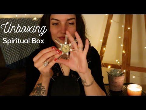 Unboxing ASMR 🎧 Spiritual Box Février 🌙✨ Multi déclencheurs