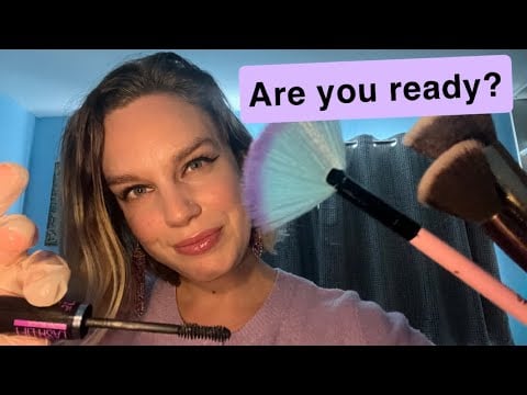 [ASMR] Fast & Aggressive Makeup 💄 RP With Gloves (Soft Spoken, Personal Attention)