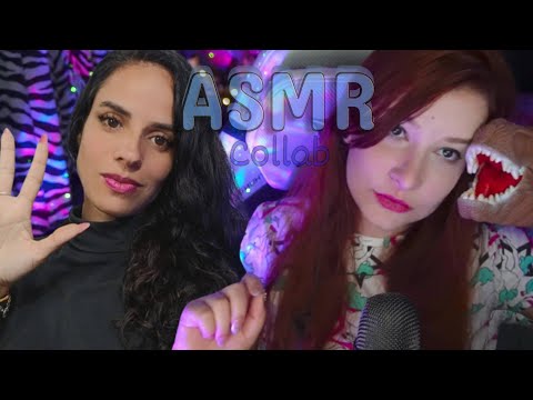 Removendo as energias Negativas com ASMR - Relaxamento Profundo feat.@TatiASMR_ | ASMR Collab