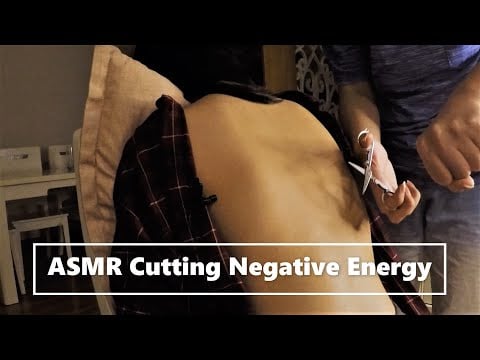 ASMR Back Scratching with Reiki Hands Movements for Energy Healing | Cleansing Negative Energy ASMR