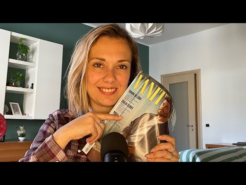 Asmr ita IntenseSoftspoken ✨Io sfoglio una rivista e tu ti rilassi: Vanity Fair 2*parte