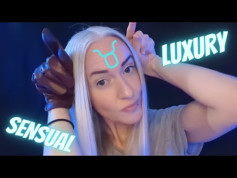 ASMR for Taurus (trigger words/leather glove sounds)