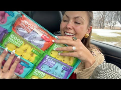 asmr/ grocery haul🩵🌈🐰 (spring + Easter items)