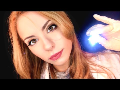 [ASMR Neurological Cranial Exam] 👩‍⚕️ Full Medical Exam , Face Examination , Cranial Nerve Exam RP