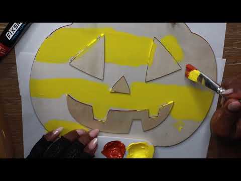 PAINTING SMOOKY CUTE PUMPKIN ASMR CHEWING GUM