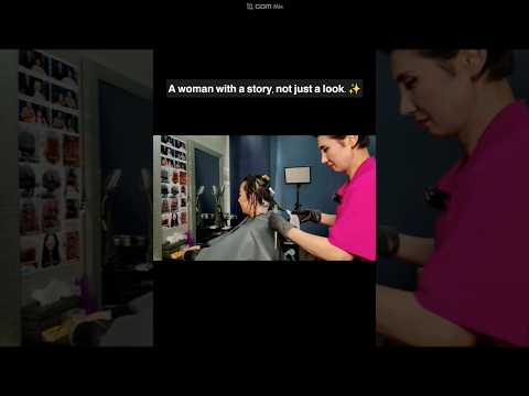 Hair Salon ASMR: Visual and Auditory Activation # Digital Setting Perm for Bouncy and Long-lasting