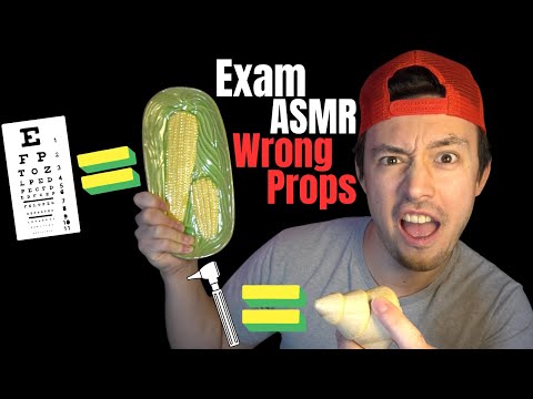 Exam ASMR | ALL WRONG PROPS! ✖️ | Fast and Unpredictable ASMR Roleplay