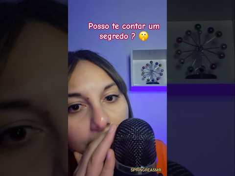 ASMR | Segredo! #asmrsounds