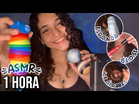 ASMR | 1 hora para quem PRECISA dormir – sons de boca, gloss, cantando canções de ninar...