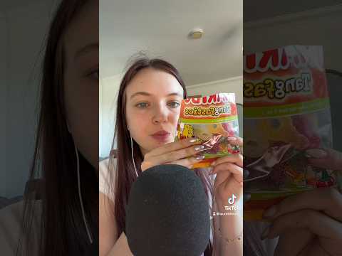 ASMR eating tangfastics #mouthsounds