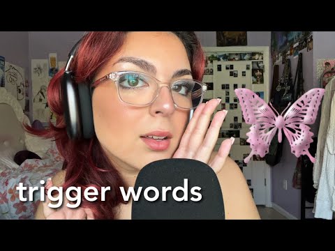 ASMR | ultra tingly trigger words (classic and unique!!)