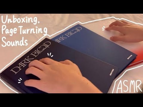 ASMR｜Unboxing, Page Turning Sounds（No Talking）Enhypen: Dark Blood Albums*Target exclusive*
