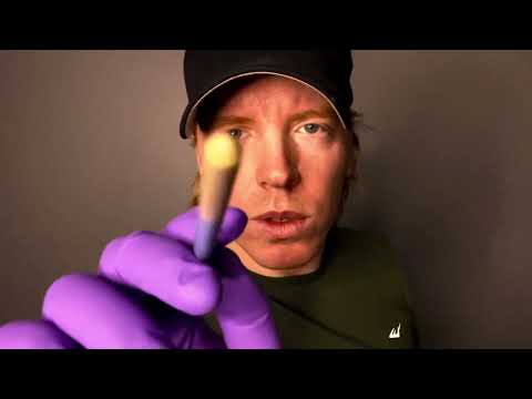 ASMR Cranial Nerve Exam - 2 Minutes