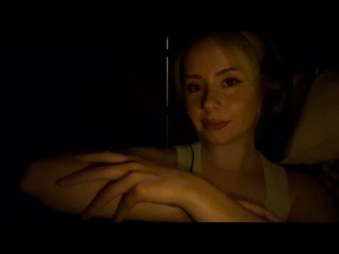 Asmr Whispers & Cozy Skin Tapping/Sounds🕯️😴