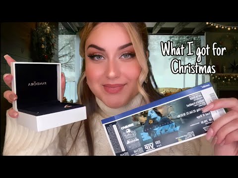 ASMR deutsch ICH ZEIGE EUCH MEINE WEIHNACHTSGESCHENKE 💝 Show and Tell | What I got for Christmas🎄