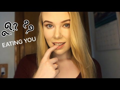 *ASMR RP* I'm Hungry, So I'm Eating You (crunchy, gummy, eating sounds)