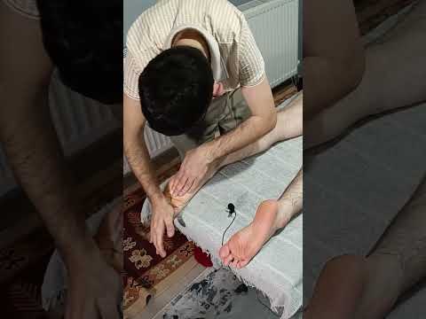 ASMR AMAZING RELAXING FOOT ENERGY MASSAGE THERAPY #shorts #relaxing  #relax #foot #massage #asmr