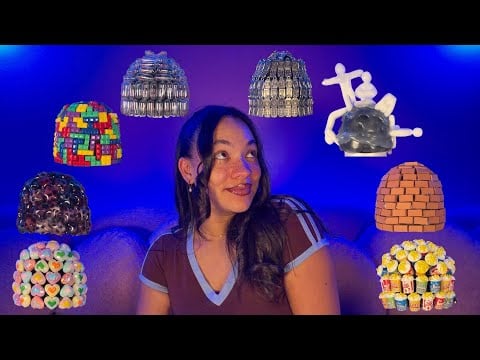 ASMR with ALL my Embellished Mic Covers... Updated