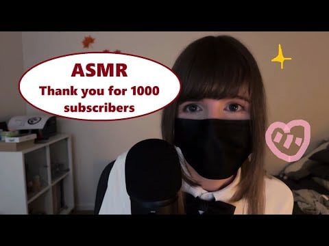 ASMR | 1000 subs update! | Thank you so much ~~~