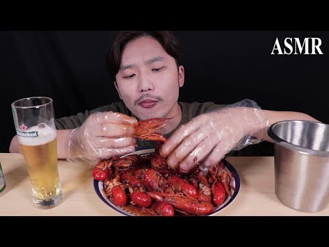 장첸새우 마라롱샤 ASMR l 쩝쩝대며 먹기