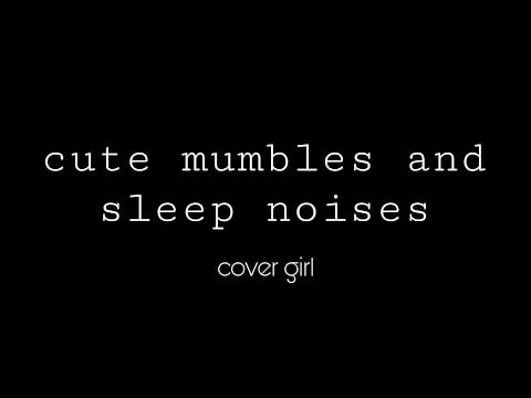 [F4A] gf sleep-talking next to you [sleep noises][sleep-aid][mumbles & whispers][asmr gf]