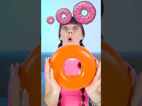 ASMR Small, Medium, Big Donuts Eating Sounds  #mukbang