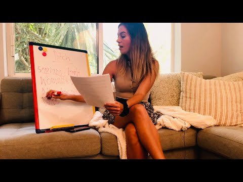 [ASMR] Miss Bell Teaches A Lesson On Music