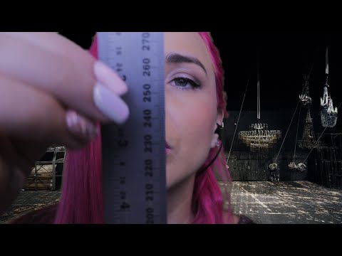 asmr measuring you with different tools role play