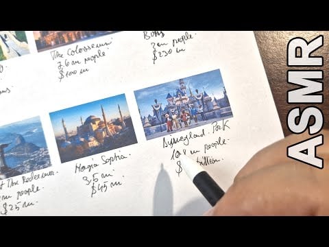 ASMR: World's Most WOW Landmarks 🗺️ a Magnet for Tourists | Stats & Facts | ASMR facts and Geography