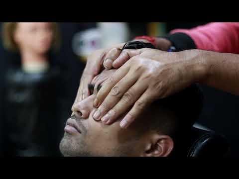 Relaxing Head Massage And Forehead Massage ASMR | Neck Cracking Head Massage ASMR