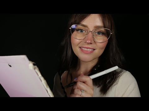 ASMR POV You Visit The Sleep Clinic - Medical Exam for Insomnia