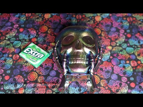 TAPPING SKULL TIN ASMR CHEWING GUM