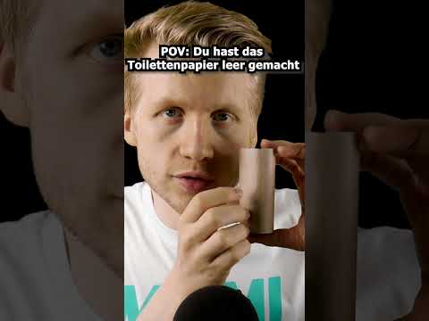 ASMR - POV: Du hast das Toilettenpapier leer gemacht! #shorts #asmr #roleplay #deutscheasmr