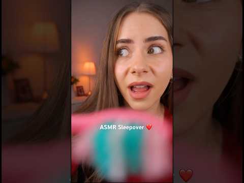 Sleepover bei deiner Bestie #asmr #sleepover #asmrshorts #comedy #roleplay