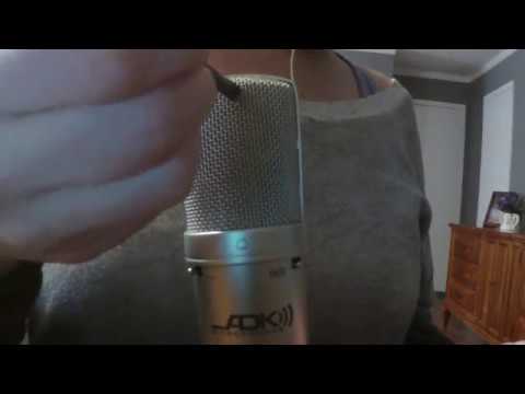 ASMR BRUSHING THE MICROPHONE.  NO TALKING.  INTENSE SOUNDS.