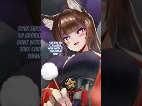 All the Ear Attention!! Get Pampered #kitsune #azurlane #amagi #asmr #personalattention personalat