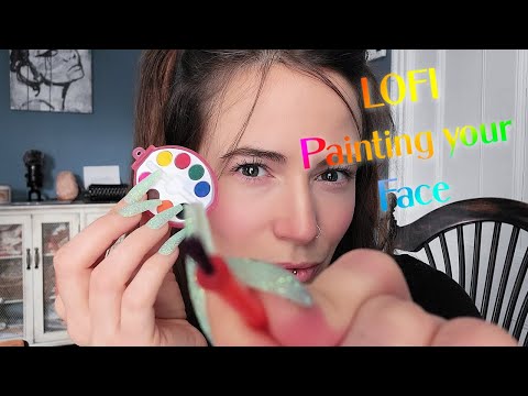 ASMR Painting Your Face For A Party (Lofi)