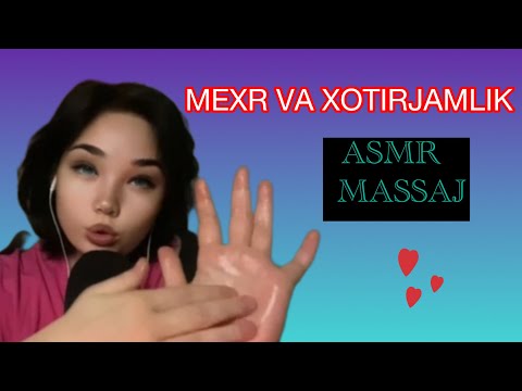 ASMR/ personal e’tibor/ krem va barmoqlar TRIGGERI