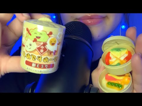 ASMR eating gummies ~ mouth sounds