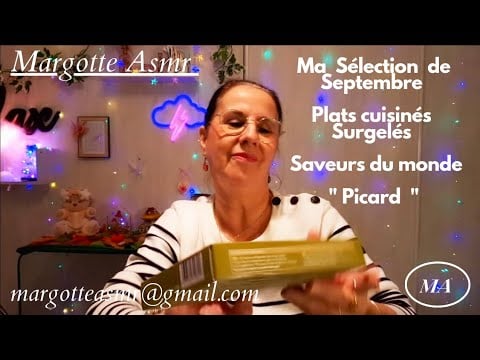Asmr français, ma Sélection de Septembre 2024, plats cuisinés Surgelés  "Saveurs du monde " Picard.