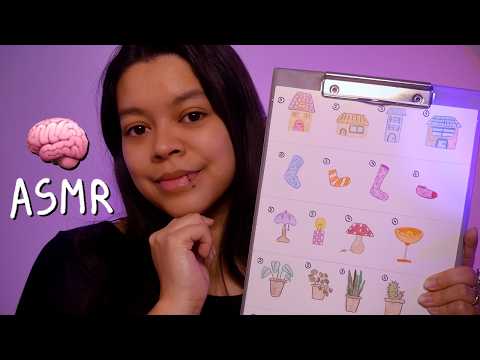 Test de QI / de Personnalité 🧠🧐 SOFT SPOKEN ASMR FR