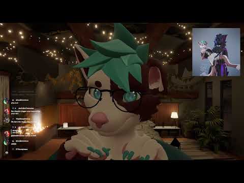 Live Furry ASMR dog eats dust off your ears