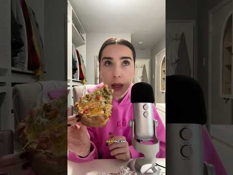 ASMR Eating Taco Pizza