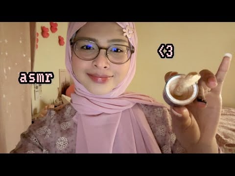 asmr ♡ my new makeup products! 💄(tapping, mouth sounds, mic triggers)